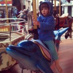 Pier 39 and having a ride Mary Poppins style!