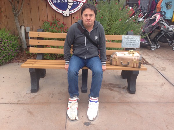 Outside Bubba Gump